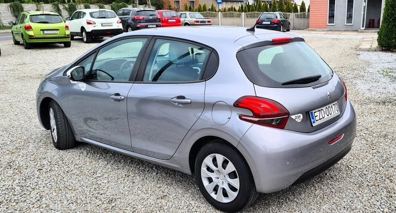 Peugeot 208 cena 37900 przebieg: 50000, rok produkcji 2018 z Frombork małe 254